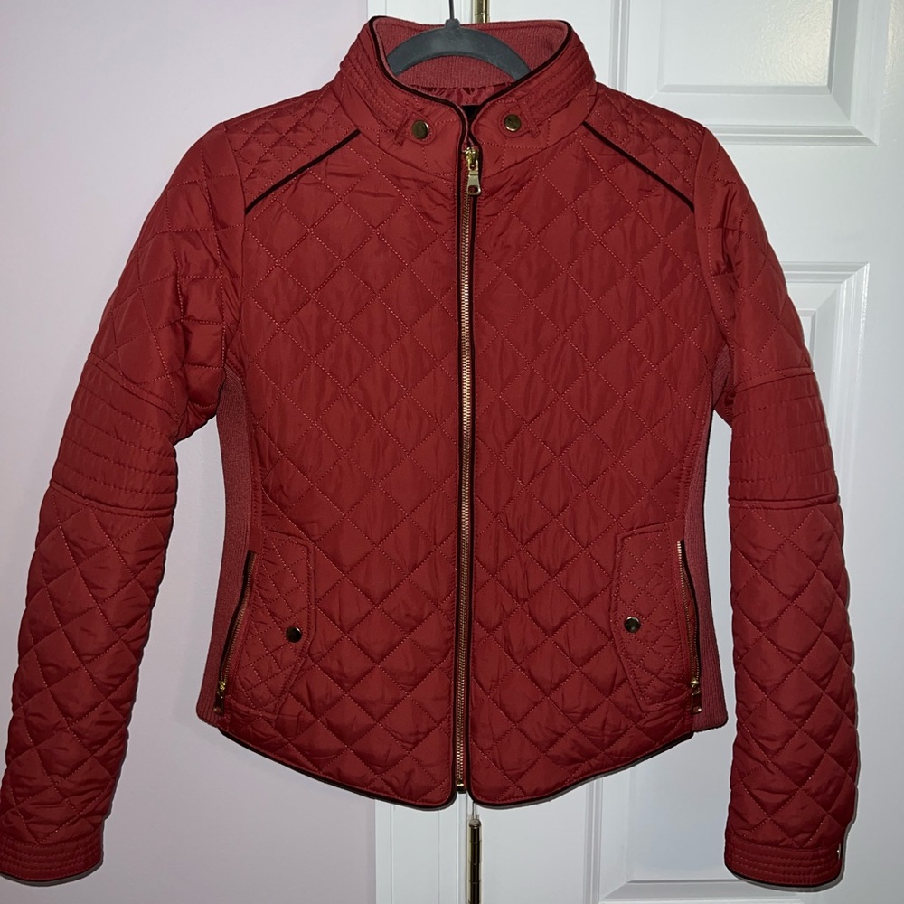 Red Bomber Jacket - image 1